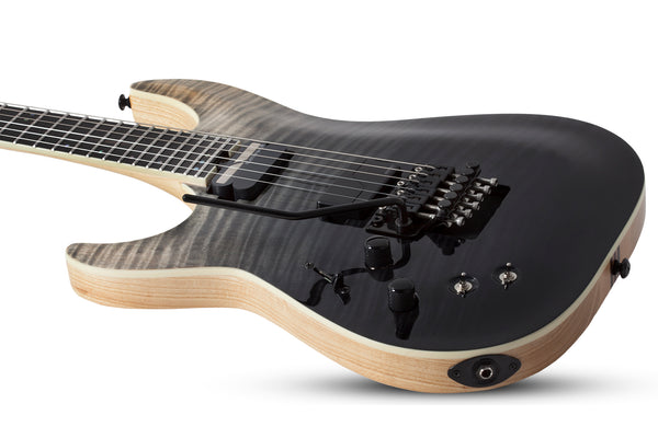 Schecter C-1 FR-S SLS Elite with Floyd Rose Left-handed in Black