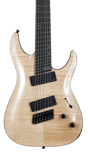 Schecter 7 String Solid-Body Electric Guitar Elite Multi-Scale in Gloss Natural 1366-SHC - The Guitar World