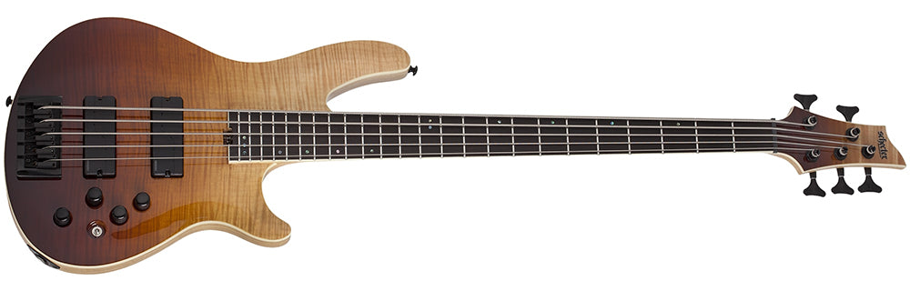 SCHECTER SLS Elite-5 Antique Fade Burst 5 STRING BASS - 1393