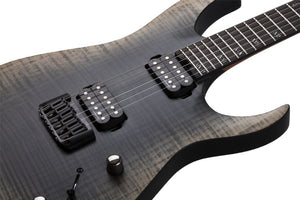 Schecter Banshee Mach-6 6-String Electric Guitar, Fallout Burst Finish 1410-SHC