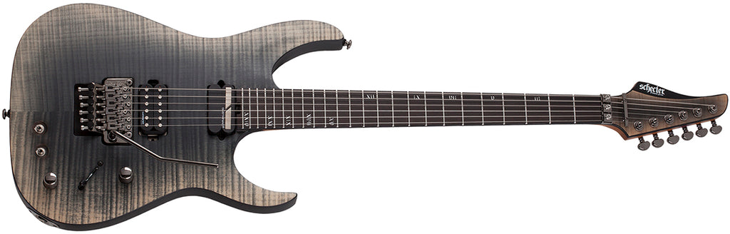 Schecter Banshee Mach-6 FR S in FALLOUT BURST 1411-SHC - The