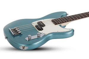 Schecter Banshee 4-String Electric Bass in Vintage Pelham Blue 1441-SHC - The Guitar World