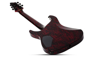 Schecter C-1 Silver Mountain Electric Guitar, Blood Moon 1475-SHC