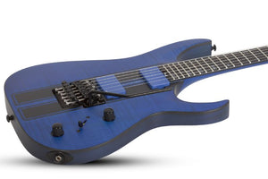 Schecter Banshee GT-FR 6-String Electric Guitar in Trans Blue1520-SHC - The Guitar World