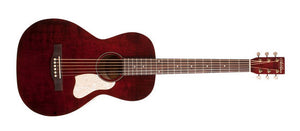Art & Lutherie Roadhouse Parlor 6-String RH Acoustic Guitar in Tennessee Red