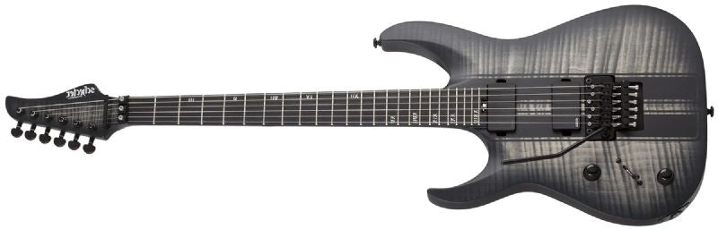 Schecter Banshee Gt-Fr 6-String Left-Handed Electric Guitar, Charcoal Burst 1524-SHC