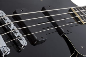 Schecter Corsair 4-String Electric Bass, Gloss Black 1550-SHC