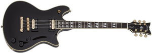 Schecter Tempest Custom Electric Guitar, Gloss Black 1723-SHC