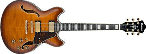 Ibanez Artcore Expressionist AS Semi Hollow Body Guitar IN Violin Sunburst AS93FM-VLS - The Guitar World