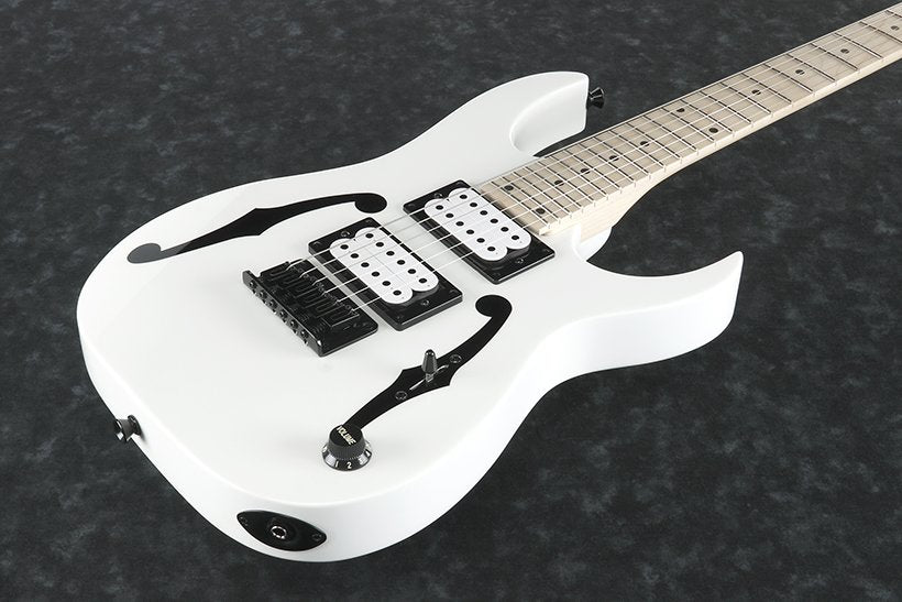 Ibanez Paul Gilbert miKro Electric Guitar - White - The Guitar World