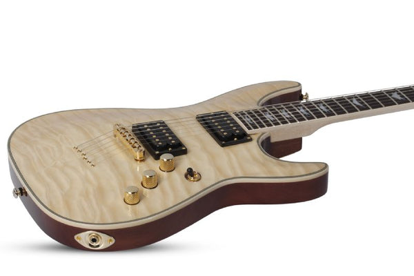 ギター Schecter Diamond Series OMEN EXTREME Schecter Omen Extreme-FR Electric Guitar - Black Cherry