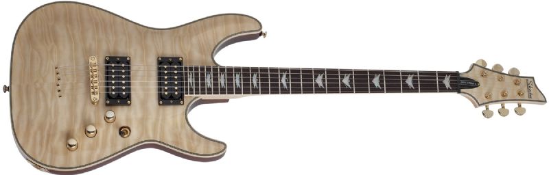 Schecter Omen Extreme-6 Electric Guitar, Gloss Natural Item 2033