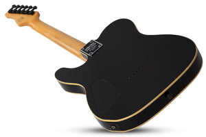 Schecter PT-MM-BLK Gloss Black 6 String Electric Guitar with Schecter Super Rock II 2140-SHC - The Guitar World