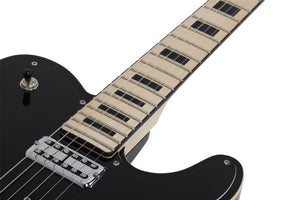 Schecter Pt Fastback Electric Guitar, Gloss Black 2145-SHC