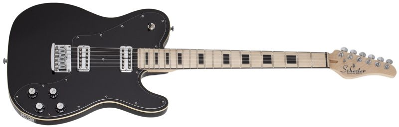 Schecter Pt Fastback Electric Guitar, Gloss Black 2145-SHC