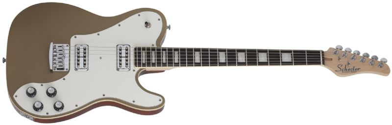 Schecter PT Fastback Electric Guitar Gold Top 2147-SHC - The Guitar World