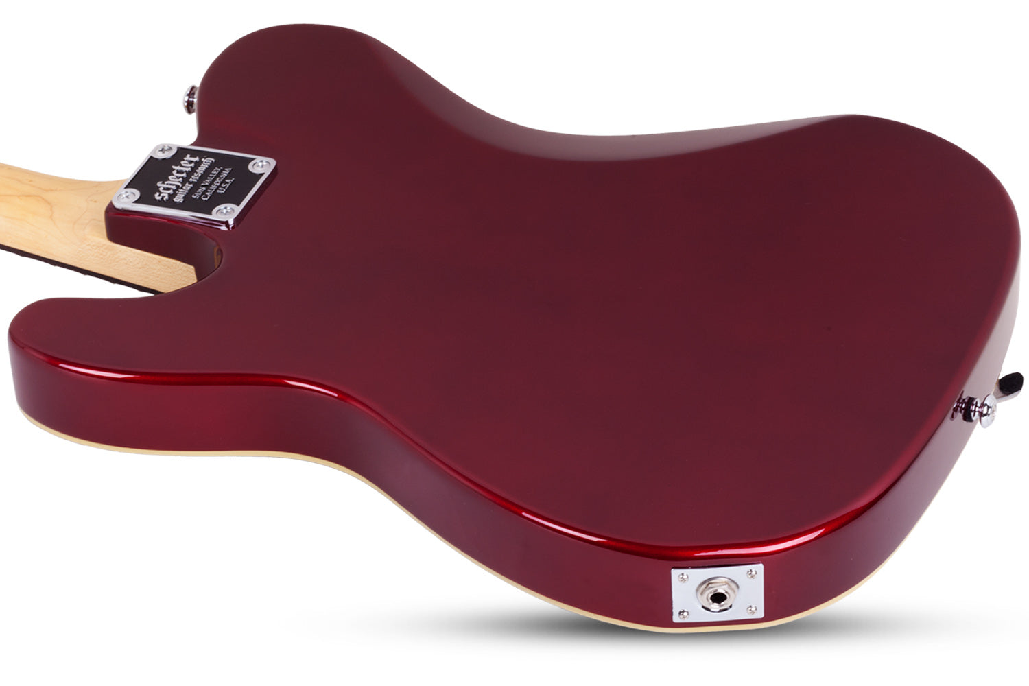 Schecter Vintage 6-String Electric Guitar Thin 'C' Shape Neck Rosewood Fretboard Metallic Red 2211-SHC - The Guitar World