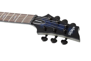 Schecter Omen Elite-6 Electric Guitar, See-Thru Blue Burst 2452-SHC