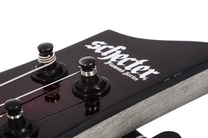 Schecter Omen Elite-6 Left-Handed Electric Guitar, Black Cherry Burst 2459-SHC