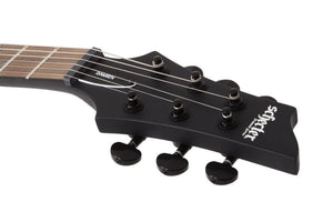 Schecter Damien-6 Electric Guitar in Satin Black 2470-SHC