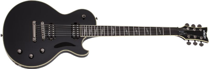 Schecter Solo-Ii Blackjack Series Electric Guitar, Gloss Black 2561-SHC