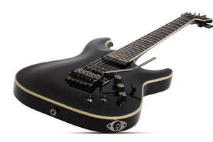 Schecter C-1 Fr S Blackjack Series Electric Guitar, Gloss Black 2563-SHC