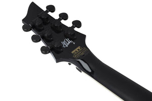 Schecter RavenDark FR Abbath Signature w/ Floyd Rose Tremolo Gloss Black 6 String Solid-Body Electric Guitar 287-SHC