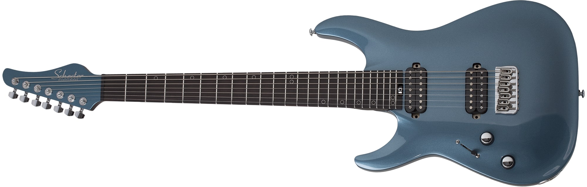 Schecter Aaron Marshall AM-7 Left-Handed Electric Guitar, Cobalt Slate 2943-SHC