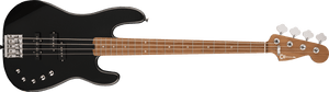 Charvel Pro-Mod San Dimas Bass PJ IV, Caramelized Maple Fingerboard, Metallic Black 2963068595