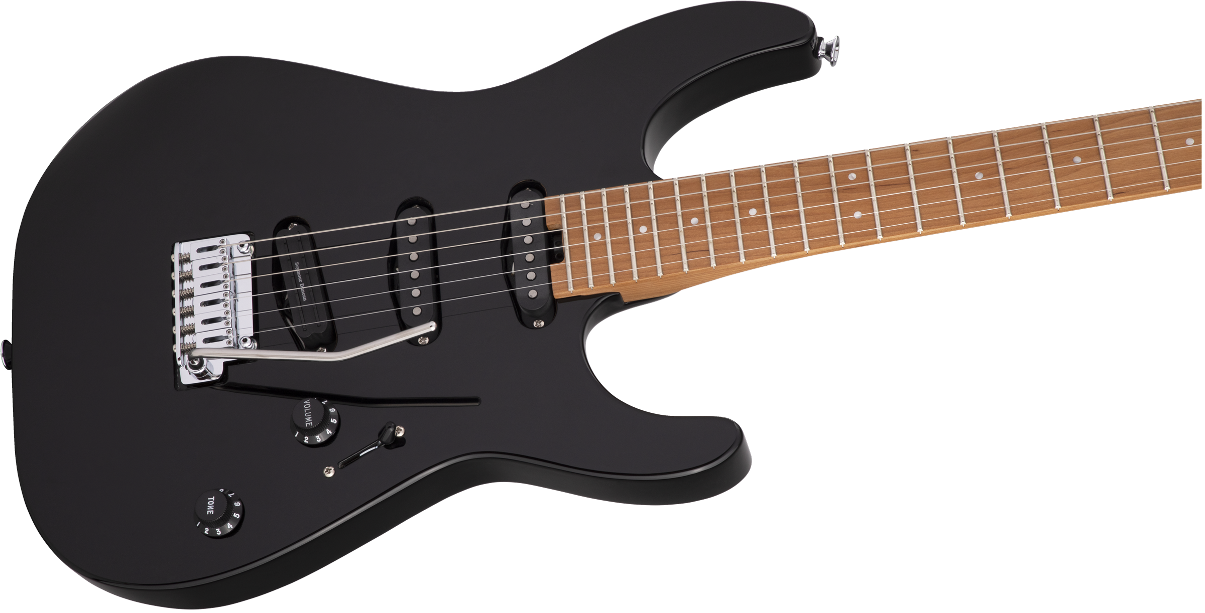 Charvel Pro-Mod DK22 SSS 2PT CM, Caramelized Maple Fingerboard