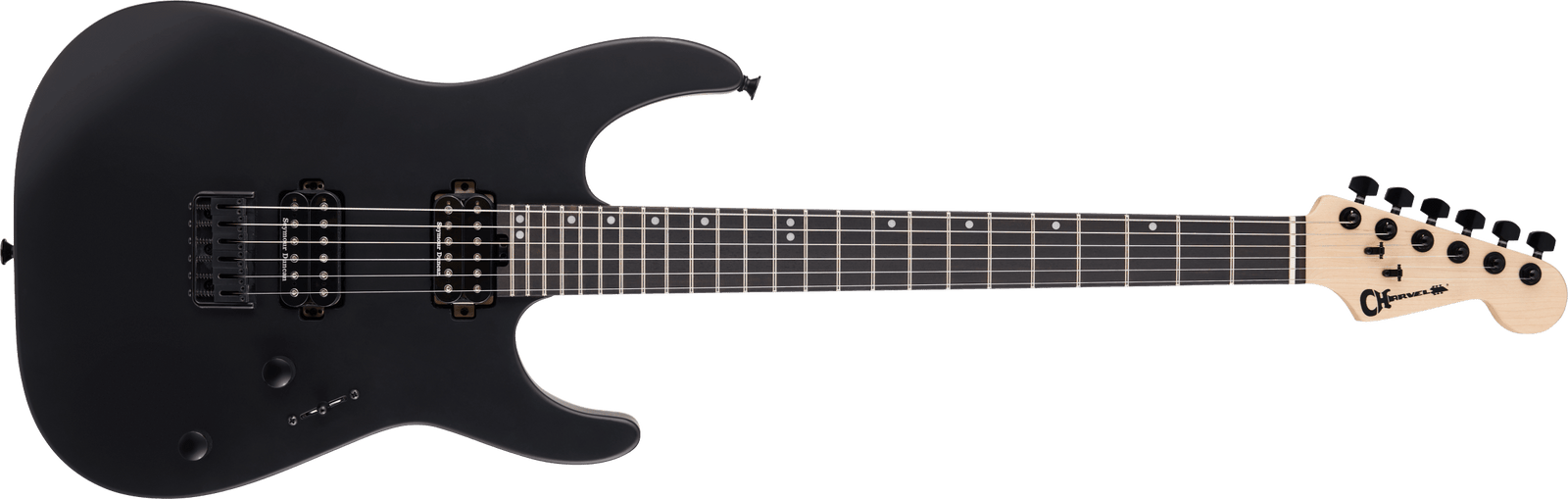 Charvel  Pro-Mod DK24 HH HT E, Ebony Fingerboard, Satin Black 2969851568