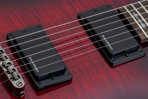 Schecter Demon 6 CRB Crimson Burst Electric Guitar with Duncan 3245-SHC