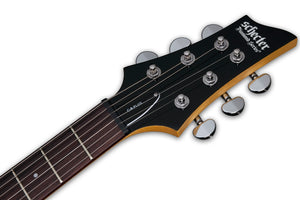 Schecter C-6 Plus 6 String Electric Guitar - Charcoal Burst 446-SHC