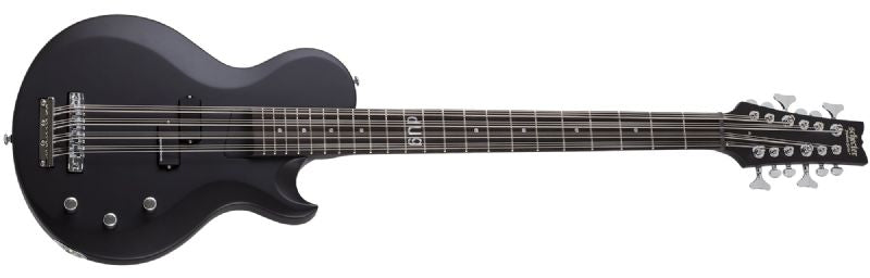 Schecter Dug Pinnick Dp-12 Electric Bass, Satin Black 459-SHC