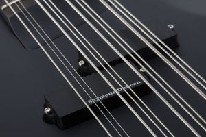 Schecter Dug Pinnick DP-12 Left-Handed Electric Bass, Satin Black 460-SHC