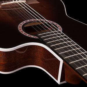 Godin Arena Pro CW Bourbon Burst Crescent II 6 String RH Classical Acoustic Guitar