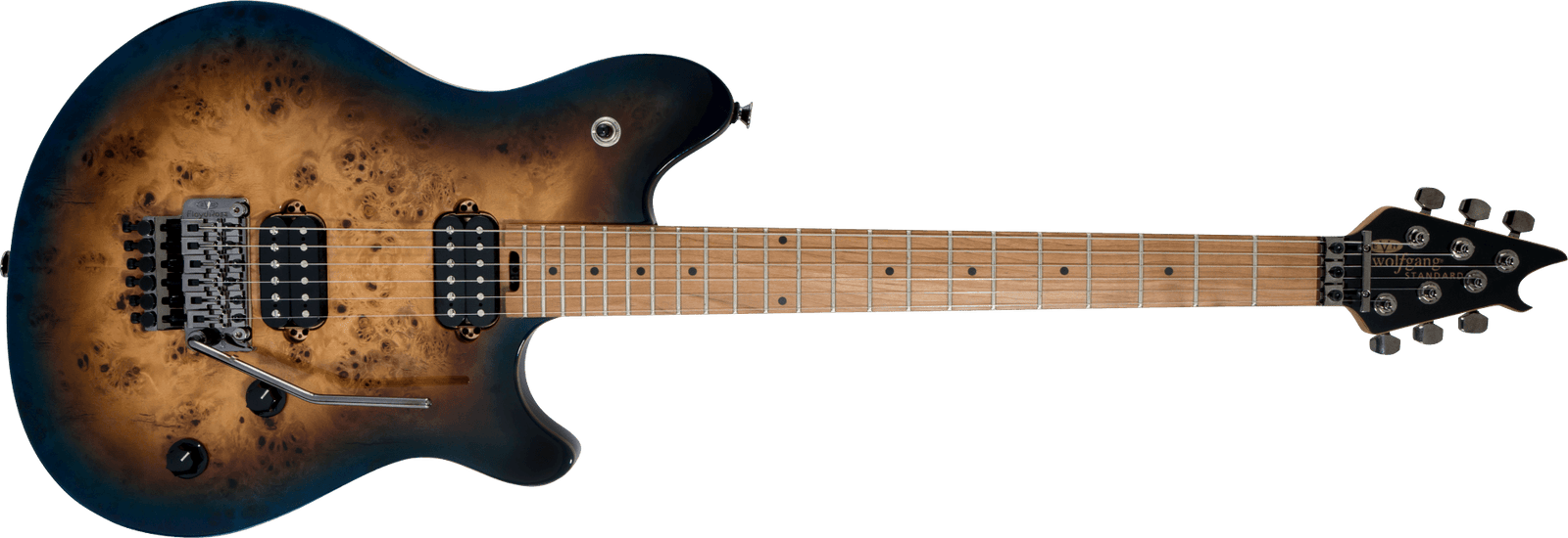 EVH Wolfgang WG Standard Exotic, Baked Maple Fingerboard in Midnight Sunset
