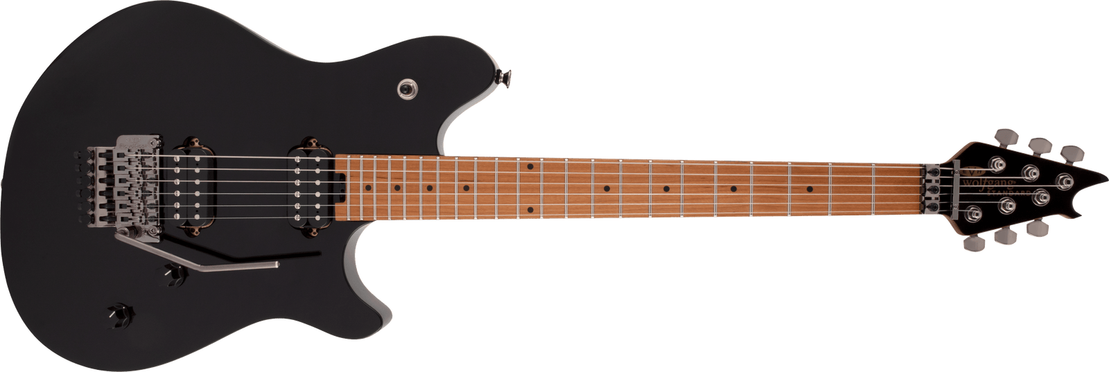 EVH Wolfgang WG Standard, Baked Maple Fingerboard in Gloss Black