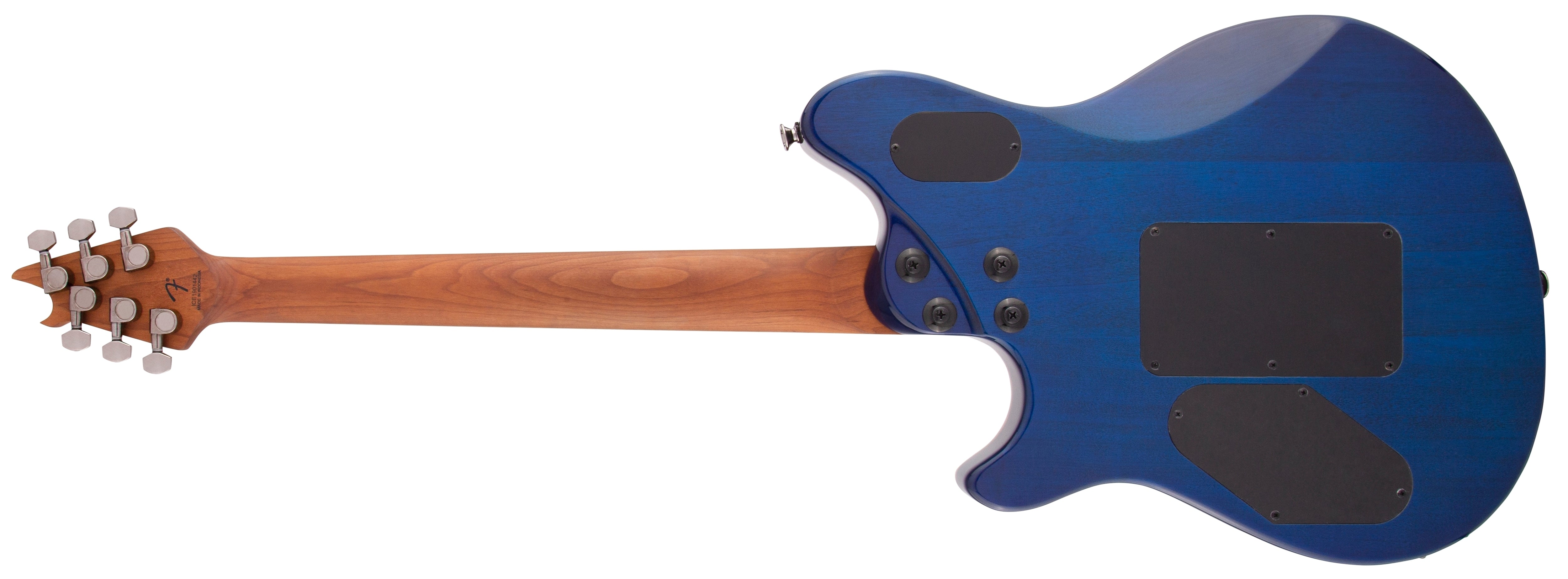 EVH Wolfgang WG Standard QM, Baked Maple Fingerboard in Chlorine