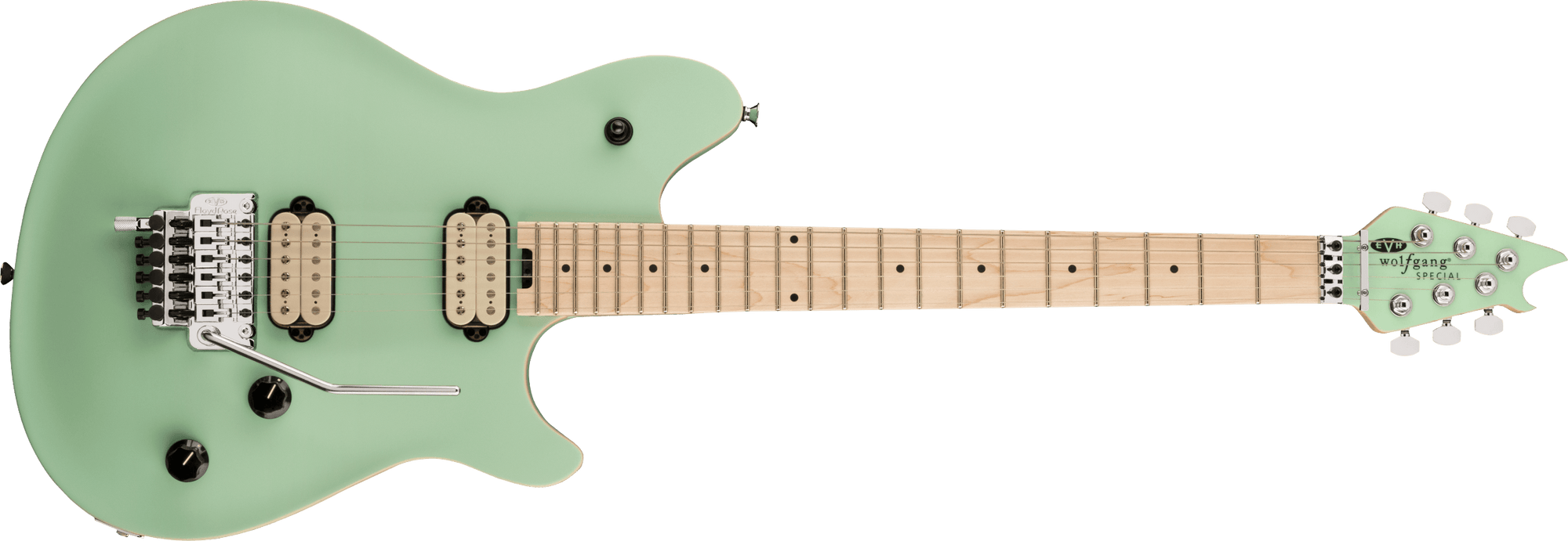 EVH Wolfgang Special, Maple Fingerboard, Satin Surf Green 5107701557