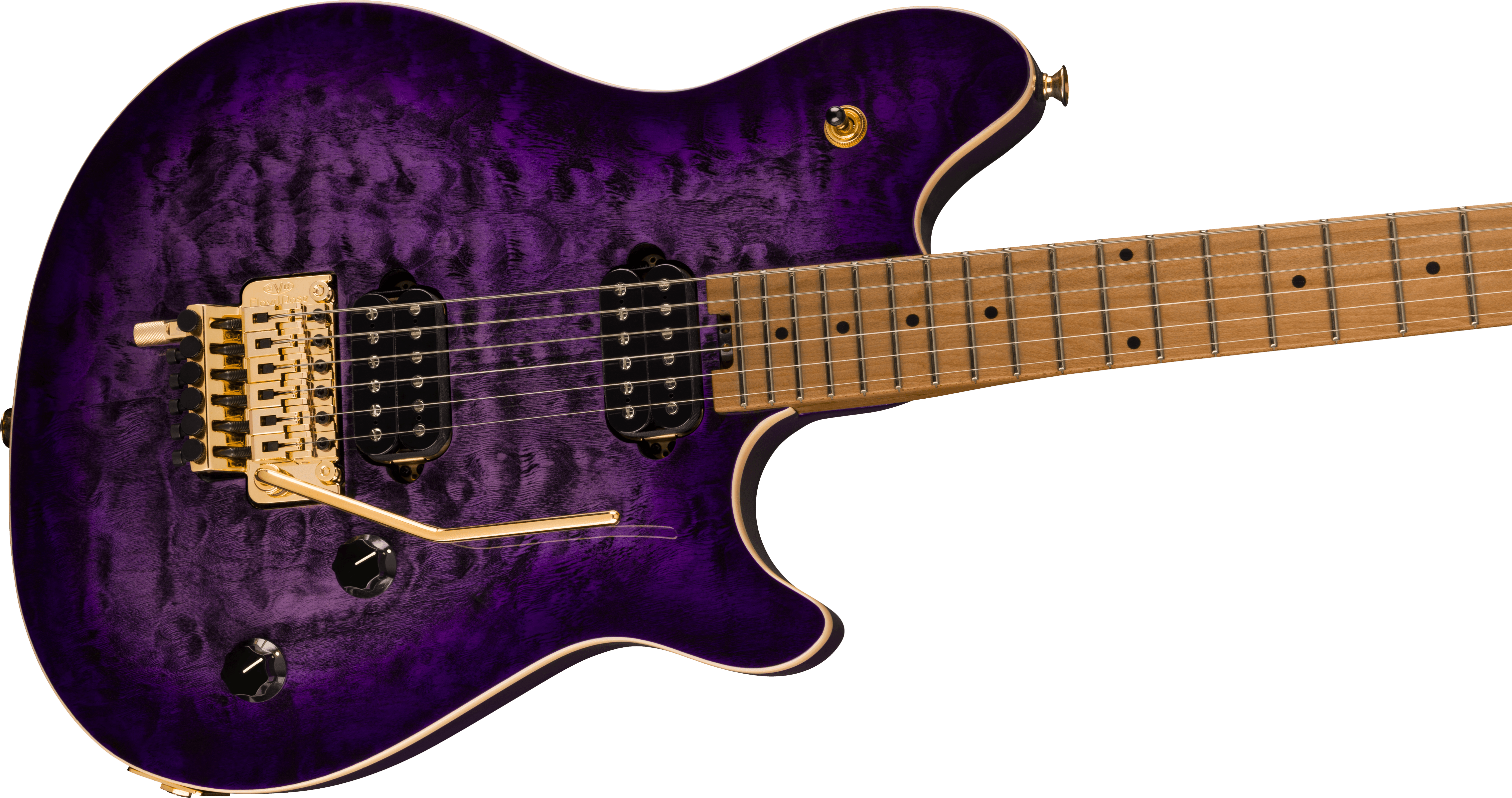 EVH Wolfgang® Special QM, Baked Maple Fingerboard, Purple Burst