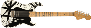 EVH Striped Series 78 Eruption Electric Guitar in Black with White