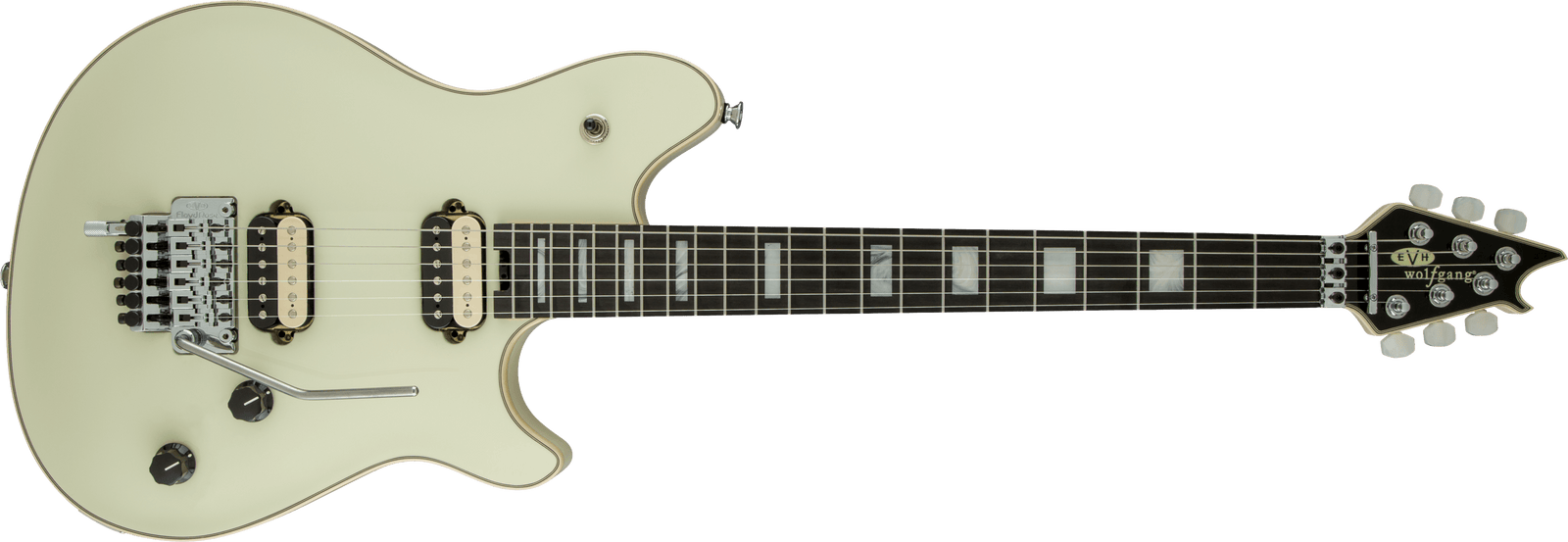 EVH Wolfgang USA with Ebony Fingerboard in Ivory