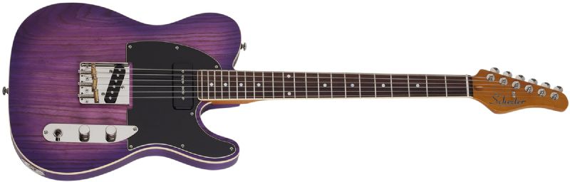 Schecter Pt Special Electric Guitar, Purple Burst Pearl 667-SHC