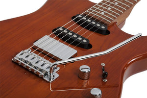 Schecter Traditional Van Nuys Electric Guitar, Gloss Natural Ash 701-SHC