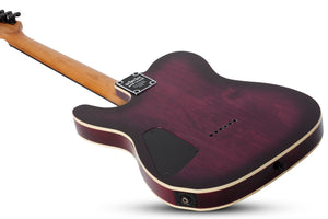 Schecter PT PRO Ebony Fretboard Electric Guitar Trans Purple Burst 863-SHC - The Guitar World