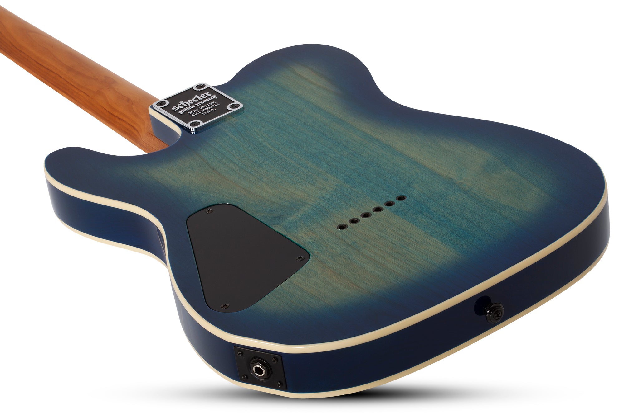 Schecter PT PRO Maple Fretboard Electric Guitar Trans Blue Burst 864-SHC - The Guitar World