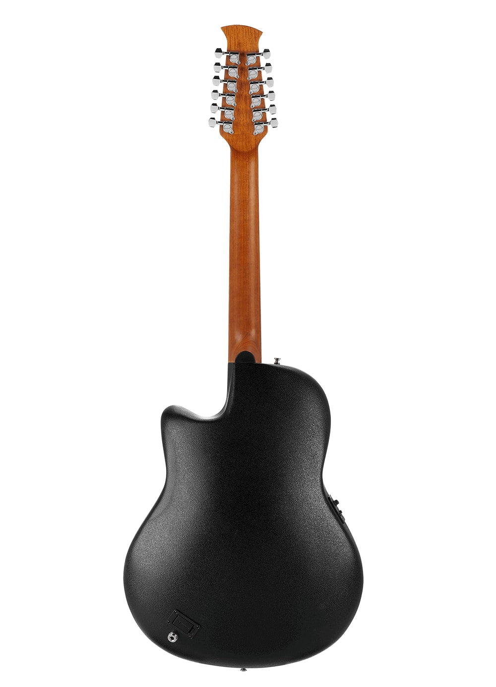Applause Guitars Balladeer Mid Depth 12-String Acoustic-Electric Guitar Black AB2412II-5 - The Guitar World