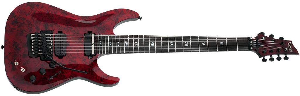SCHECTER C-7 FR S Apocalypse Red Reign - 3058 - The Guitar 
