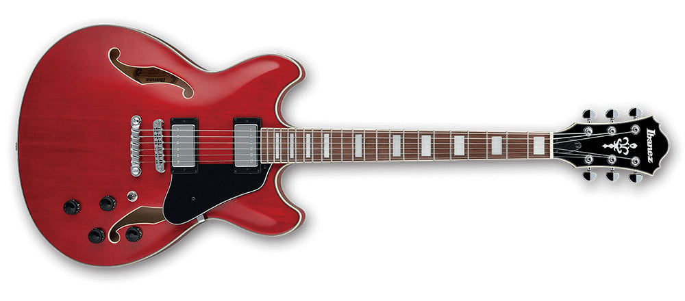 Ibanez AS73TCD Artcore 6 String RH Semi-Hollowbody In Trans Cherry Red